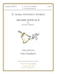 Second Suite in F, Mvt. 2 Handbell sheet music cover